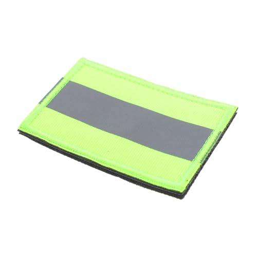 WEKAMOS Reflektierender Nylon Sicherheitsaufnäher Selbstklebend mit für Rucksack Kleidung Hundeausrüstung Nachtwarnung Sichtbarkeitsschutz Grün WEKAMOS Reflektierender Nylon Sicherheitsaufnäher Selbstklebend mit für Rucksack Kleidung Hundeausrüstung Nachtwarnung Sichtbarkeitsschutz Grün von WEKAMOS