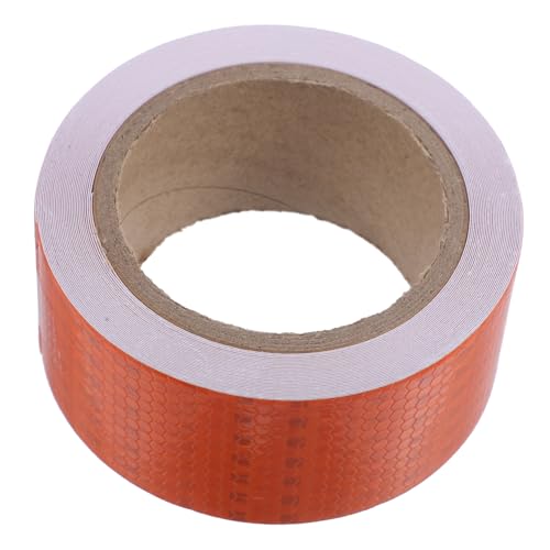 WEKAMOS Reflektierendes Warnband Orange PVC Selbstklebend Wetterfest Langlebig Hohe Sichtbarkeit bei Nacht Vielseitig für Außenbereiche Fahrzeuge Treppen Einfache Anbringung und WEKAMOS Reflektierendes Warnband Orange PVC Selbstklebend Wetterfest Langlebig Hohe Sichtbarkeit bei Nacht Vielseitig für Außenbereiche Fahrzeuge Treppen Einfache Anbringung und von WEKAMOS