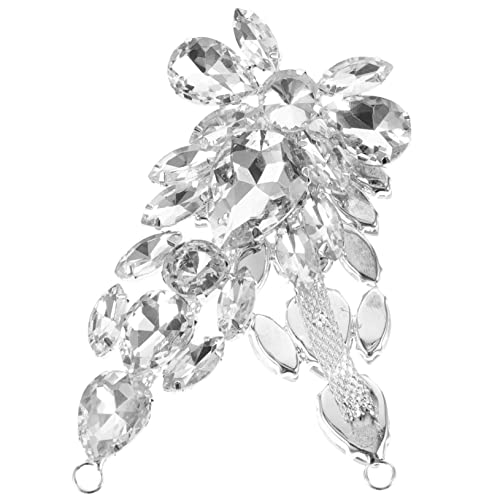 WEKAMOS Rhinestone Applikation für Hochzeit Wassertröpfchen Strass Aufnäher für Brautkleid Schuhe Accessoires für DIY Kleidung und Dekoration WEKAMOS Rhinestone Applikation für Hochzeit Wassertröpfchen Strass Aufnäher für Brautkleid Schuhe Accessoires für DIY Kleidung und Dekoration von WEKAMOS