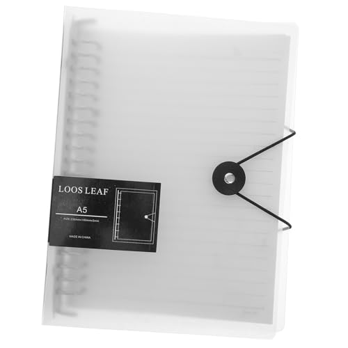 WEKAMOS Ringbuch Notizbuch mit Abnehmbaren Linierten Metall Loose Leaf Blättern Praktischer Snap Verschluss Flexibel Umordnen Handliches Schreibheft für Schule und Büro Teiliges WEKAMOS Ringbuch Notizbuch mit Abnehmbaren Linierten Metall Loose Leaf Blättern Praktischer Snap Verschluss Flexibel Umordnen Handliches Schreibheft für Schule und Büro Teiliges von WEKAMOS