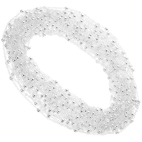 WEKAMOS Rollkette Silber DIY Schmuckkette für Halsketten Armbänder Choker Gliederkette Schmuckherstellung Vielseitig Sicher und Robust WEKAMOS Rollkette Silber DIY Schmuckkette für Halsketten Armbänder Choker Gliederkette Schmuckherstellung Vielseitig Sicher und Robust von WEKAMOS