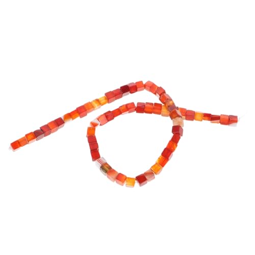 WEKAMOS Rote Jaspis Würfel Abstandshalter Perlen Strang Quadratische Cube Spacer Beads Für Schmuckherstellung DIY Armband Halskette Basteln WEKAMOS Rote Jaspis Würfel Abstandshalter Perlen Strang Quadratische Cube Spacer Beads Für Schmuckherstellung DIY Armband Halskette Basteln von WEKAMOS