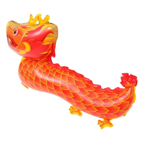WEKAMOS Roter Chinesischer Drachen Luftballon Dekorativer Partyballon für Frühlingsfest und Neujahr Vielseitig Hängbar als Wand und Raumdekoration für Familienfeiern und Fotoshootings WEKAMOS Roter Chinesischer Drachen Luftballon Dekorativer Partyballon für Frühlingsfest und Neujahr Vielseitig Hängbar als Wand und Raumdekoration für Familienfeiern und Fotoshootings von WEKAMOS