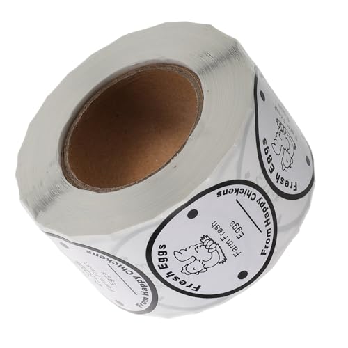 WEKAMOS Runde Bauernhof Eieraufkleber Frische Eier Etiketten für Verpackung Eier Karton Labels zur Frische sicherung und Haltbarkeitsverlängerung WEKAMOS Runde Bauernhof Eieraufkleber Frische Eier Etiketten für Verpackung Eier Karton Labels zur Frische sicherung und Haltbarkeitsverlängerung von WEKAMOS