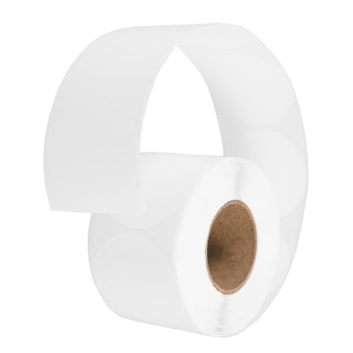 WEKAMOS Rundes Etikettenpapier Selbstklebend Ölresistent Hohe Klebkraft Für Thermodirektdrucker Versand Lager Büro Qr Code Labeldruck WEKAMOS Rundes Etikettenpapier Selbstklebend Ölresistent Hohe Klebkraft Für Thermodirektdrucker Versand Lager Büro Qr Code Labeldruck von WEKAMOS