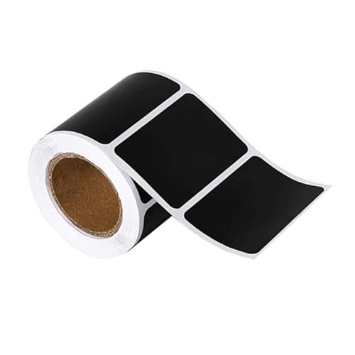 WEKAMOS Schwarze Wasserdichte PVC Label Aufkleber Selbstklebend Wiederablösbar Beschreibbar für Küche Vorratsdosen Büro und DIY Namensschilder zur Praktischen Organisation und WEKAMOS Schwarze Wasserdichte PVC Label Aufkleber Selbstklebend Wiederablösbar Beschreibbar für Küche Vorratsdosen Büro und DIY Namensschilder zur Praktischen Organisation und von WEKAMOS