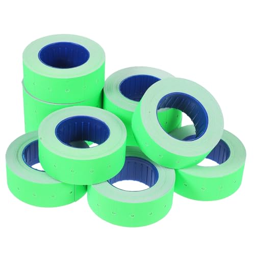 WEKAMOS Selbstklebende Preisetiketten Aufkleber Rollenware Blanko Preisschild Aufkleber Stark Haftend Leicht Beschriftbar Für Kennzeichnung Grün WEKAMOS Selbstklebende Preisetiketten Aufkleber Rollenware Blanko Preisschild Aufkleber Stark Haftend Leicht Beschriftbar Für Kennzeichnung Grün von WEKAMOS