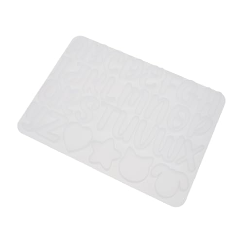 WEKAMOS Silikonform Buchstaben Alphabetset Flexibel Langlebig DIY Schlüsselanhänger Anhänger Basteln Silikonform für Epoxidharz Schmuck Herstellung WEKAMOS Silikonform Buchstaben Alphabetset Flexibel Langlebig DIY Schlüsselanhänger Anhänger Basteln Silikonform für Epoxidharz Schmuck Herstellung von WEKAMOS