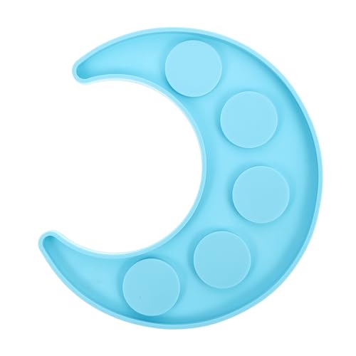 WEKAMOS Silikonform DIY Mond Weinglashalter Kerzenhalter Epoxidharz Gießform Kristall Schmuck Tray für Heimdekoration Langlebig Flexibel Antihaft WEKAMOS Silikonform DIY Mond Weinglashalter Kerzenhalter Epoxidharz Gießform Kristall Schmuck Tray für Heimdekoration Langlebig Flexibel Antihaft von WEKAMOS