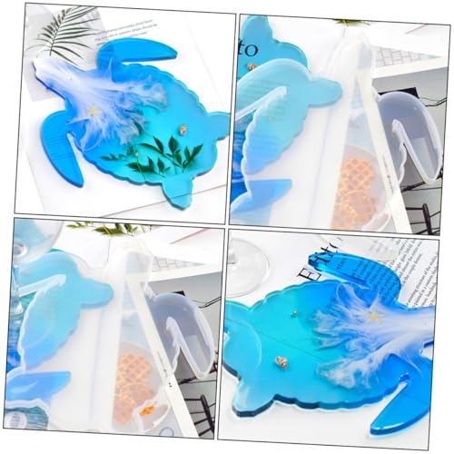 WEKAMOS Silikonform Schildkröte Untersetzer Gießform aus Langlebigem Lebensmittelechtem Silikon Umweltfreundlich und Flexibel für DIY Epoxidharz Bastelprojekte und Tischdeko WEKAMOS Silikonform Schildkröte Untersetzer Gießform aus Langlebigem Lebensmittelechtem Silikon Umweltfreundlich und Flexibel für DIY Epoxidharz Bastelprojekte und Tischdeko von WEKAMOS