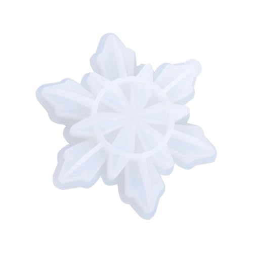 WEKAMOS Silikonform Schneeflocke DIY Epoxidharz Gießform Langlebig Sicher Einfach zu Reinigen für Anhänger und Weihnachtsdekoration WEKAMOS Silikonform Schneeflocke DIY Epoxidharz Gießform Langlebig Sicher Einfach zu Reinigen für Anhänger und Weihnachtsdekoration von WEKAMOS