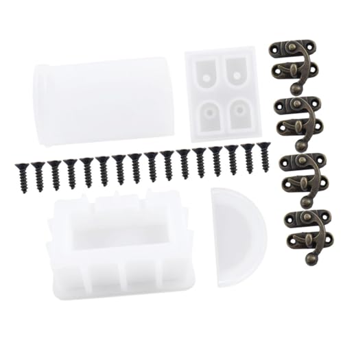 WEKAMOS Silikonform für Aufbewahrungsboxen DIY Kristallharz Gießform Schmuckkästchen Silikonform Schatzkisten Design für Kreative Bastelprojekte Organisation von Schmuck und WEKAMOS Silikonform für Aufbewahrungsboxen DIY Kristallharz Gießform Schmuckkästchen Silikonform Schatzkisten Design für Kreative Bastelprojekte Organisation von Schmuck und von WEKAMOS
