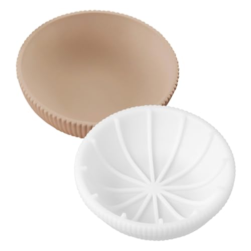 WEKAMOS Silikonform für Resin Gießen Hitzebeständige Schüsselform für Epoxidharz Vielseitig für Kerzenhalter Schmuck Dekorationsbox DIY Geschenkidee Kleine Runde Form von WEKAMOS