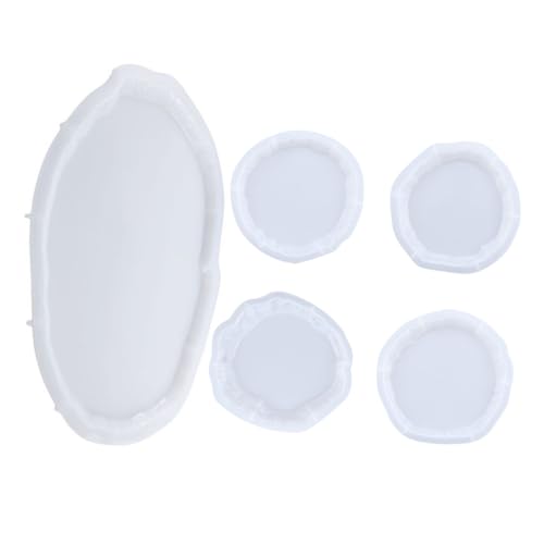 WEKAMOS Silikonform mit Unregelmäßigen Untersetzer Tablettformen Langlebig Lebensmittelecht Rutschfest für DIY Epoxidharz Kaffeetassen untersetzer und Dekorative Servierplatten WEKAMOS Silikonform mit Unregelmäßigen Untersetzer Tablettformen Langlebig Lebensmittelecht Rutschfest für DIY Epoxidharz Kaffeetassen untersetzer und Dekorative Servierplatten von WEKAMOS