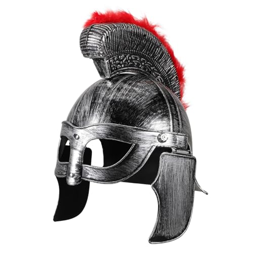 WEKAMOS Spartanischer Corinthian Warrior Helm Verstellbar Leichter Plastik Helm für Römische Soldaten Cosplay Halloween Bühnenauftritte Roleplay WEKAMOS Spartanischer Corinthian Warrior Helm Verstellbar Leichter Plastik Helm für Römische Soldaten Cosplay Halloween Bühnenauftritte Roleplay von WEKAMOS