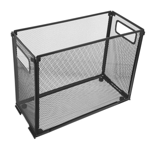 WEKAMOS Stabiler Mesh Aktenhalter aus Edelstahl Multifunktionaler Schreibtisch Organizer für Büro Stapelbare Dokumentenablage Kompakter Büro Desktop Box für Effiziente Papier WEKAMOS Stabiler Mesh Aktenhalter aus Edelstahl Multifunktionaler Schreibtisch Organizer für Büro Stapelbare Dokumentenablage Kompakter Büro Desktop Box für Effiziente Papier von WEKAMOS