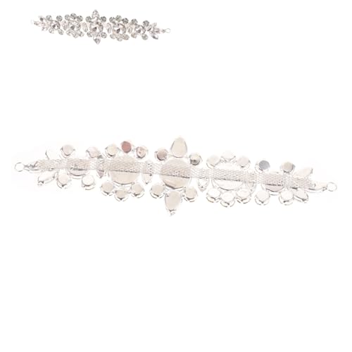 WEKAMOS Strassgürtel Applikation für Damen Hochzeit Gürtel DIY Kleidungs Patch Glitzernde Brautgürtel Dekoration für Hochzeitskleider und Abendkleider WEKAMOS Strassgürtel Applikation für Damen Hochzeit Gürtel DIY Kleidungs Patch Glitzernde Brautgürtel Dekoration für Hochzeitskleider und Abendkleider von WEKAMOS