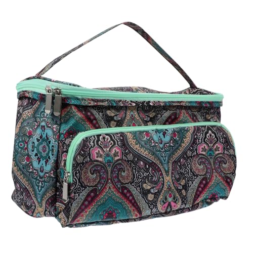 WEKAMOS Strickzubehör Aufbewahrungstasche aus Oxford Leichte Tragbare Häkelnadel Tasche mit Reißverschluss Multifunktional für Häkelhaken Stricknadeln und Nähutensilien für Handarbeiten WEKAMOS Strickzubehör Aufbewahrungstasche aus Oxford Leichte Tragbare Häkelnadel Tasche mit Reißverschluss Multifunktional für Häkelhaken Stricknadeln und Nähutensilien für Handarbeiten von WEKAMOS