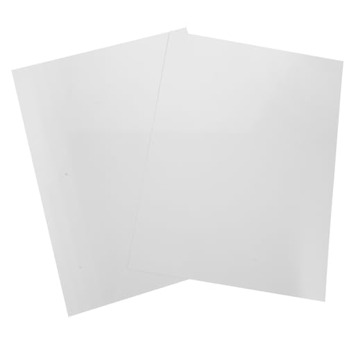 WEKAMOS Sublimations Rohlinge aus Aluminium 2 Stücke Blanko Metallplatten für Selbstgemacht Hitzebeständig für Fotodruck und Dekoration von WEKAMOS