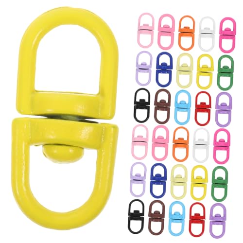 WEKAMOS Teiliges Bunte mit Drehbarem Karabiner aus Zinklegierung Langlebige Schlüsselkettenverbinder Vielseitige Schmuckbefestigung für Schlüssel und Taschen WEKAMOS Teiliges Bunte mit Drehbarem Karabiner aus Zinklegierung Langlebige Schlüsselkettenverbinder Vielseitige Schmuckbefestigung für Schlüssel und Taschen von WEKAMOS