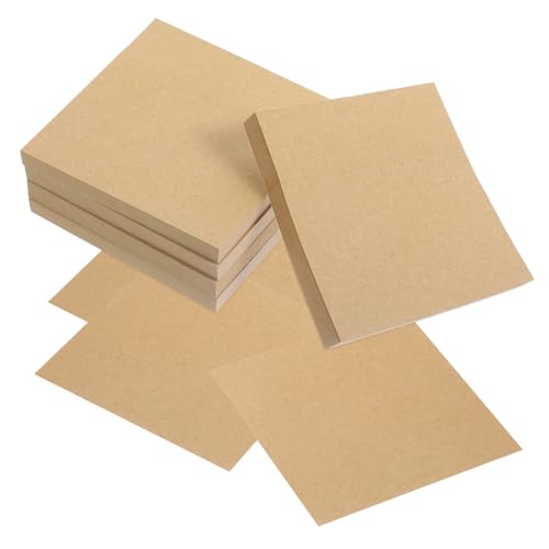 WEKAMOS Teiliges Memo Pads aus Dickem Kraftpapier mit Stark Haftenden Abreißbaren Haftnotizen Kleines Tragbares Notizbuch für Schule Büro Zuhause und Vielseitige Anwendungen von WEKAMOS