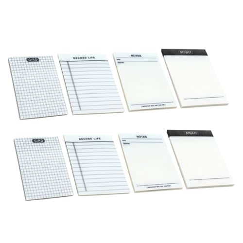 WEKAMOS Teiliges Multifunktionale Notizblöcke mit Starkem Selbstkleber Memo Pads für Schule Büro und Organisation Rückstandslos Ablösbar zum Markieren und Planen WEKAMOS Teiliges Multifunktionale Notizblöcke mit Starkem Selbstkleber Memo Pads für Schule Büro und Organisation Rückstandslos Ablösbar zum Markieren und Planen von WEKAMOS