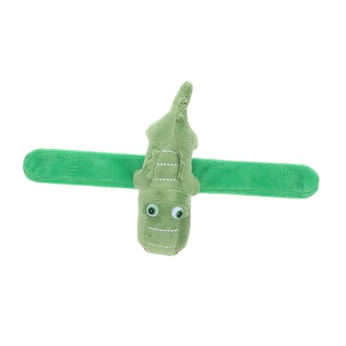 WEKAMOS Tierplüscharmband Tierarmbänder Schlagarmband Kuscheltiere Flauschige Tierklapparmbänder Animal-Slap-armbänder Für Urlaubsklatscharmbänder Plüsch-schnapparmband Pp Baumwolle von WEKAMOS