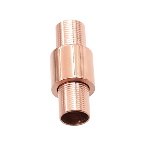 WEKAMOS Titanstahl Magnetverschluss für Schmuck DIY Zubehör für Armbänder und Ketten Roségoldene Verbindungselemente für Kreative Bastelprojekte WEKAMOS Titanstahl Magnetverschluss für Schmuck DIY Zubehör für Armbänder und Ketten Roségoldene Verbindungselemente für Kreative Bastelprojekte von WEKAMOS