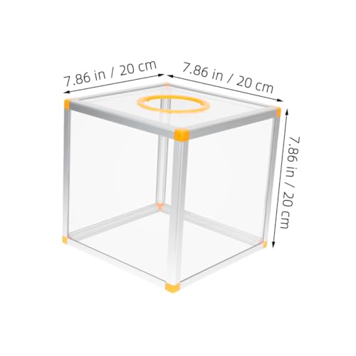 WEKAMOS Transparente Abstimmungsbox mit Großem Fassungsvermögen Klarer Spenden und Vorschlagsbehälter für Wohltätigkeitsveranstaltungen Tombolas Parteien und Abstimmungen WEKAMOS Transparente Abstimmungsbox mit Großem Fassungsvermögen Klarer Spenden und Vorschlagsbehälter für Wohltätigkeitsveranstaltungen Tombolas Parteien und Abstimmungen von WEKAMOS