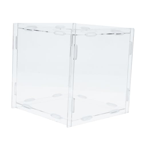 WEKAMOS Transparente Acryl Raffle Box Abnehmbare und Box für Firmenfeiern Spielkarten und Gewinnlose Aufbewahrungsbox für Partyveranstaltungen WEKAMOS Transparente Acryl Raffle Box Abnehmbare und Box für Firmenfeiern Spielkarten und Gewinnlose Aufbewahrungsbox für Partyveranstaltungen von WEKAMOS