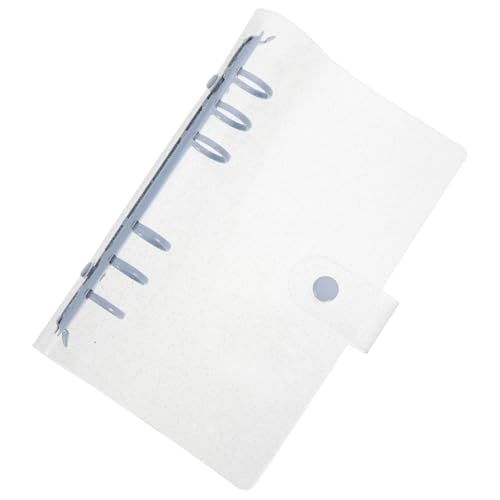 WEKAMOS Transparenter PVC Binder mit Ringen Wiederverwendbare Loseblatt Hülle für Büro und Haushalt Schützende Ringbuchabdeckung für Dokumente und Notizen Tragbar und Ordnend WEKAMOS Transparenter PVC Binder mit Ringen Wiederverwendbare Loseblatt Hülle für Büro und Haushalt Schützende Ringbuchabdeckung für Dokumente und Notizen Tragbar und Ordnend von WEKAMOS