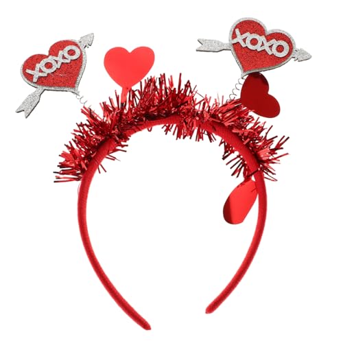 WEKAMOS Valentinstag-liebes-stirnband -valentinstag-hut Valentinstag Zubehör Herz Kopfband Amor-kostümzubehör Valentinstag-requisiten Herz-antennen-stirnband Herzohren Rot Grüßer WEKAMOS Valentinstag-liebes-stirnband -valentinstag-hut Valentinstag Zubehör Herz Kopfband Amor-kostümzubehör Valentinstag-requisiten Herz-antennen-stirnband Herzohren Rot Grüßer von WEKAMOS