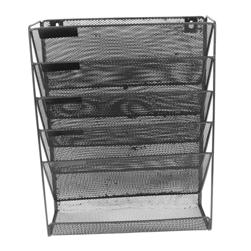 WEKAMOS Wandmontierter Lagiger Metall Organizer für Akten und Zeitschriften Multi Layer Hängeablage für Büro und Zuhause Stabiler Wandhalter zur Praktischen Dokumentenaufbewahrung WEKAMOS Wandmontierter Lagiger Metall Organizer für Akten und Zeitschriften Multi Layer Hängeablage für Büro und Zuhause Stabiler Wandhalter zur Praktischen Dokumentenaufbewahrung von WEKAMOS