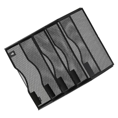 WEKAMOS Wandmontiertes Metallregal mit Dokumentenhalter Vielseitiger Organizer für Zeitschriften Akten und Briefe Schwarzer Wandhalter für Büro und Geschäft WEKAMOS Wandmontiertes Metallregal mit Dokumentenhalter Vielseitiger Organizer für Zeitschriften Akten und Briefe Schwarzer Wandhalter für Büro und Geschäft von WEKAMOS