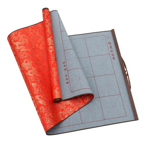 WEKAMOS Wasserschreibrolle für Chinesische Kalligraphie Wiederverwendbares Wasserfestes Übungstuch mit für Pinselkunst Dekorative Traditionelle Schriftkunst Geeignet für Zuhause und Büro WEKAMOS Wasserschreibrolle für Chinesische Kalligraphie Wiederverwendbares Wasserfestes Übungstuch mit für Pinselkunst Dekorative Traditionelle Schriftkunst Geeignet für Zuhause und Büro von WEKAMOS