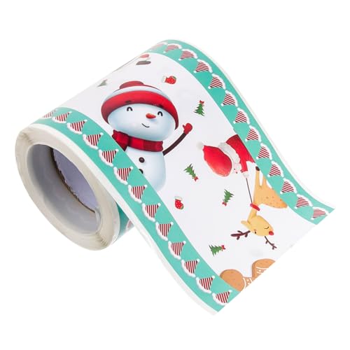 WEKAMOS Weihnachtlicher Abnehmbarer Randaufkleber für Klassenzimmer Dekorativer Border Sticker zur Verschönerung von Tafeln Schreibtischen und WEKAMOS Weihnachtlicher Abnehmbarer Randaufkleber für Klassenzimmer Dekorativer Border Sticker zur Verschönerung von Tafeln Schreibtischen und von WEKAMOS