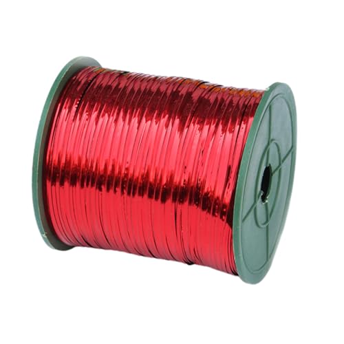 WEKAMOS Weihnachts Deko Kordel Rot Festliche Cake Tie für und Backverpackung Chic und Vielseitig für Kuchen Blumen Hochzeit und Partydekoration von WEKAMOS
