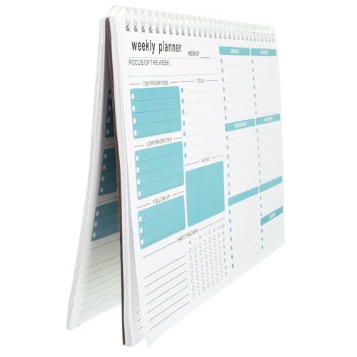 WEKAMOS Wochenplaner Notizblock Abreißbar Tragbarer To do listen Kalender Langlebiger Wöchentlicher Planer für Arbeit und Studium Praktisches Memo planungspad Stilvolles Design WEKAMOS Wochenplaner Notizblock Abreißbar Tragbarer To do listen Kalender Langlebiger Wöchentlicher Planer für Arbeit und Studium Praktisches Memo planungspad Stilvolles Design von WEKAMOS