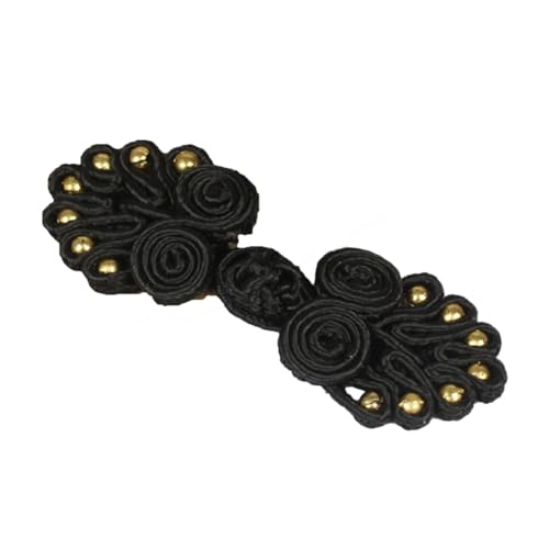 Chinesische Knoten-Knöpfe, chinesischer Knoten-Knopf für Cheongsam, 5,9 cm, mehrfarbig (mehrfarbig) von WEKONUMEX