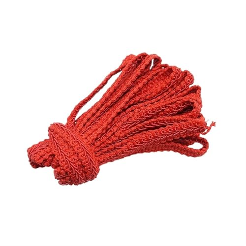 Vintage-Spitzenbordüre, 12M Spitzenbesatzband aus Polyester, geflochtene Spitze, Nähen, Kleidungszubehör, Kurve, Spitze(F05) von WEKONUMEX