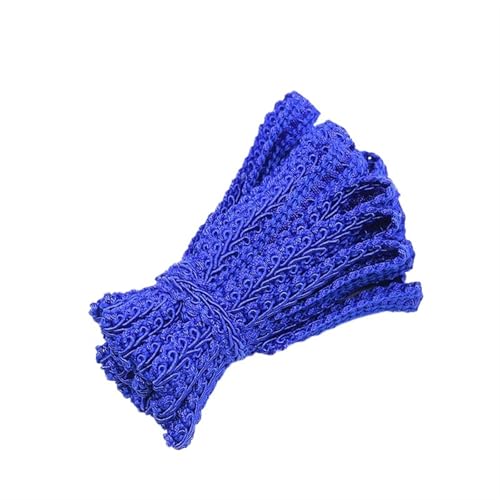 Vintage-Spitzenbordüre, 12M Spitzenbesatzband aus Polyester, geflochtene Spitze, Nähen, Kleidungszubehör, Kurve, Spitze(F10) von WEKONUMEX