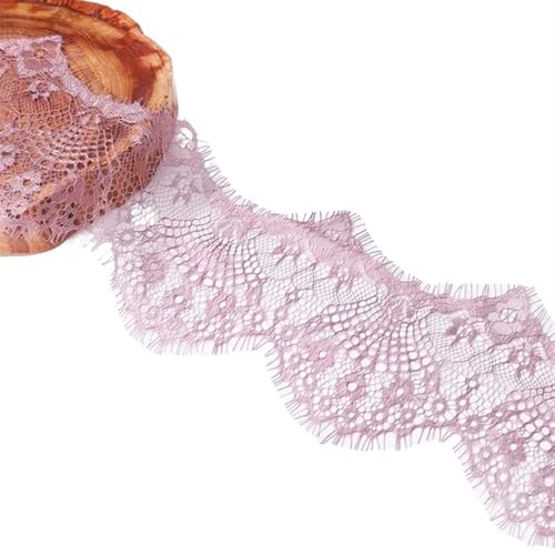 Vintage-Spitzenbordüre, 3 Yards DIY Spitze Stoff 9,5 cm Gurtband Besticktes Band(Color4) von WEKONUMEX
