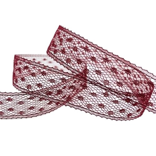 Vintage-Spitzenbordüre, 50 Yards/Lot Handarbeit Besticktes Spitzenbesatzband(5) von WEKONUMEX