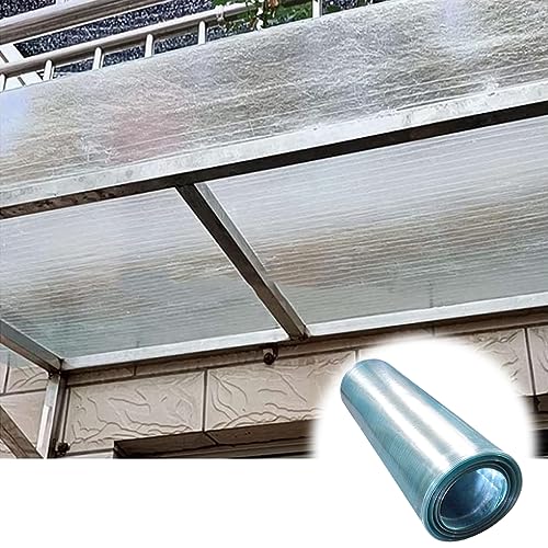 Vordach für die Haustür, Protected For Greenhouse Canopy Carport Awning Multiple Sizes(1.5x4m(4.9x13.1ft)) von WEKONUMEX
