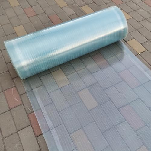 WEKONUMEX Auvent de porte d'entrée, durchsichtig, wasserdicht, geschützt, Gewächshausüberdachung, Carport, mehrere Größen (0,8 x 20 m) von WEKONUMEX