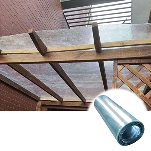 WEKONUMEX Auvent de porte d'entrée, transparent, 1 mm, mehrere Größen, Schutz für den Außenbereich, Überdachung, Carport, Gewächshaus, (B x L: 0,7 x 20 m) von WEKONUMEX