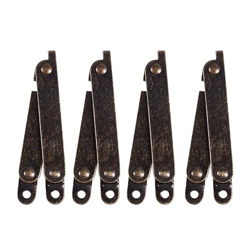 WEKONUMEX Close Lift Up Stay Support Scharnier Klappbare Stützscharniere, Deckelhalter, Bronzeton, for Schrank, Möbel, Box, 4 Stück WEKONUMEX Close Lift Up Stay Support Scharnier Klappbare Stützscharniere, Deckelhalter, Bronzeton, for Schrank, Möbel, Box, 4 Stück von WEKONUMEX