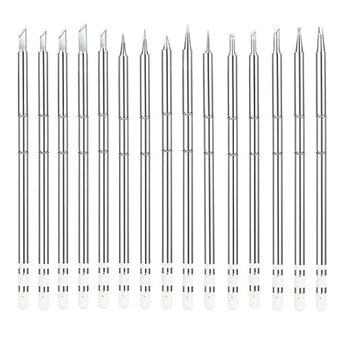 WEKONUMEX Lötkolbenspitzen Ersatz, 1PCS T12 Elektrische Kupfer T12-K B2 BC1 ILS BCF2 D16 KF for DIY Schweißen(T12 BCF2) von WEKONUMEX