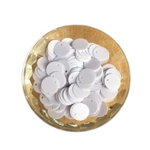 WEKONUMEX Pailletten Applique, 1 Beutel 8–20 mm kreative Bastelpailletten, Bastelpailletten mit 1 Loch(10mm*20) von WEKONUMEX
