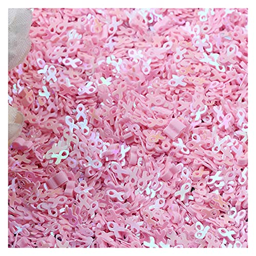 WEKONUMEX Pailletten Applique, 10 g Pailletten, rosa Band, lose PVC-Pailletten, Z719(Roze) von WEKONUMEX